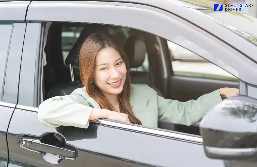 วิธีการวางตัวเวลาขับรถให้นาย